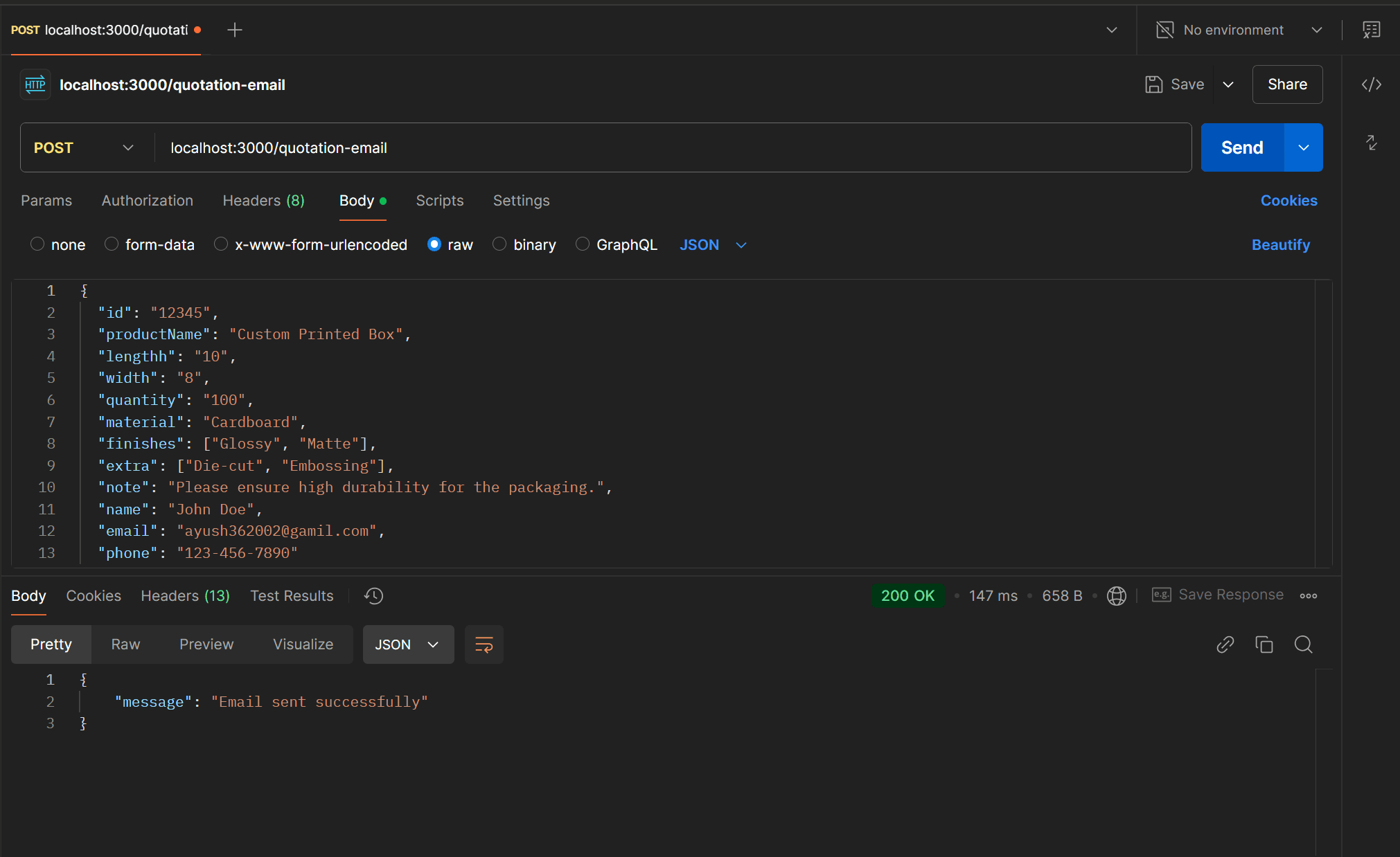 SendMail API not found